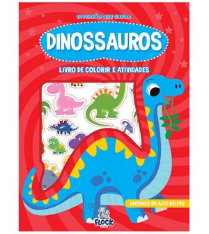 Livro Diversão que Gruda - Dinossauros