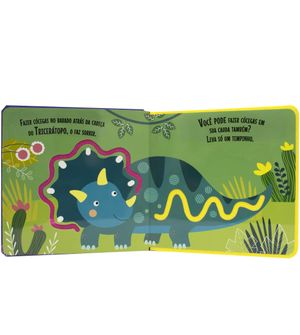 Livro Faça Cócegas nos Dinossauros