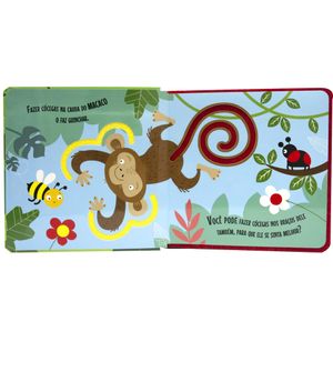 Livro Faça Cócegas nos Animais da Selva