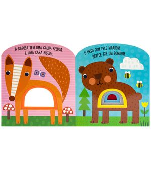 Livro de Feltros Adoráveis Animais