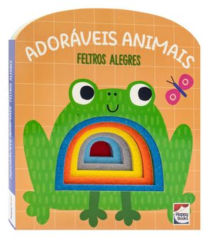 Livro de Feltros Adoráveis Animais