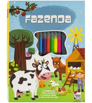 Super Kit Colorir Fazendinha
