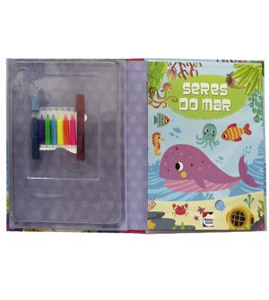 Super Kit Colorir Seres do Mar