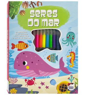 Super Kit Colorir Seres do Mar