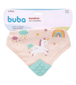 Babador Bandana com Mordedor Arco Íris - 18802