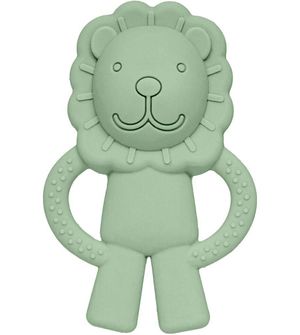 Mordedor em Silicone Leãozinho Verde - 17013