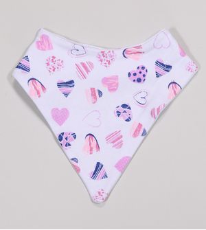 Babador Bandana Corações