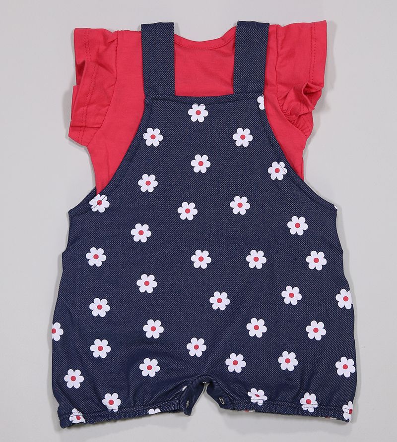 Jardineira-Blusa