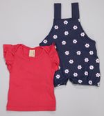 Jardineira-Blusa