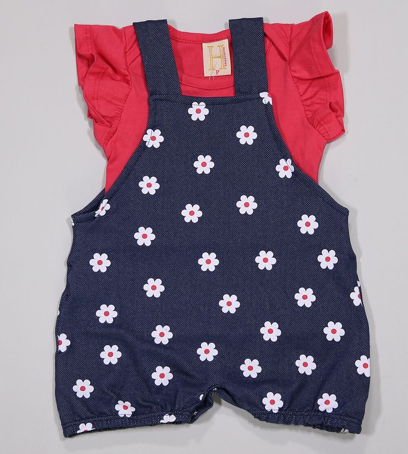 Jardineira-Blusa
