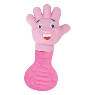 Mordedor Mãozinha Baby Rosa