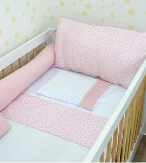 Kit Berço Floral com 7 peças