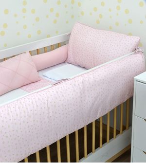 Kit Berço Floral com 7 peças