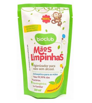 Refil Higienizador Mãos Limpinhas 200ml