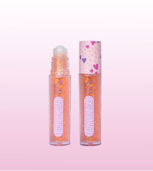 Brilho Roll-on Glitter - Pêssego Docinho