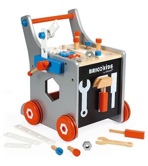 Super Carrinho de Ferramentas Magnético Brico Kids Janod