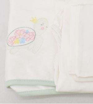 Jogo de Lençol para Berço Bordado - 24701BF