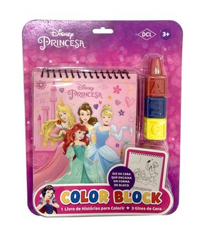 Livro Color Block Princesas - D8270
