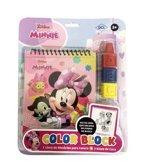 Livro Color Block Minnie - D8266