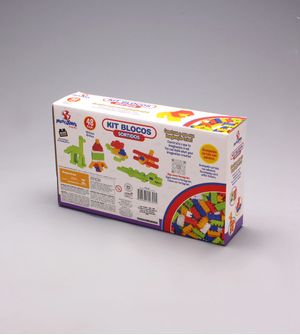 Kit de Blocos MercoToys Aprender Brincando - 302