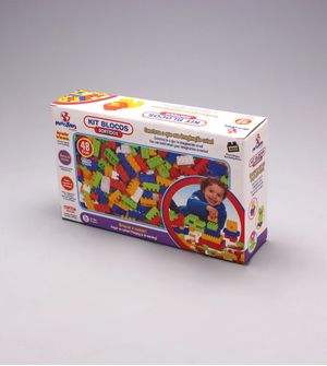 Kit de Blocos MercoToys Aprender Brincando - 302