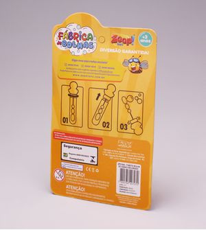 Tubetes Bolha de Sabão Patinhos com 3 unidades