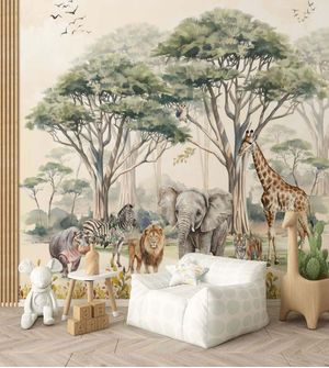 Papel de Parede Encanto Safari 4,00 x 2,70 - 4200