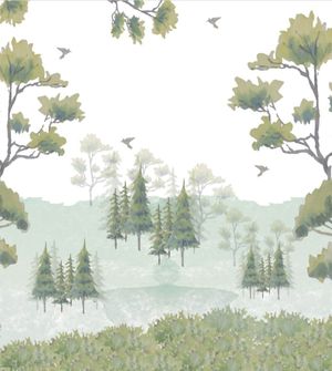 Papel de Parede Encanto Árvores 4,00 x 2,70 - 604