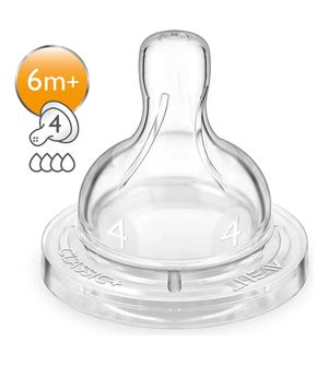 Bico Mamadeira Anti Colic Líquidos Espessos com 2 Unidades Avent