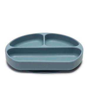 Prato de Silicone com Divisórias Azul 680ml - Infanti