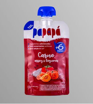 Papinha Carne, Arroz e Legumes 120g