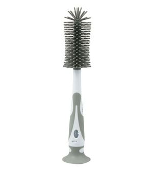 Escova para Mamadeira em Silicone com Base
