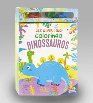 Livro Giz Divertido - Colorindo Dinossauros