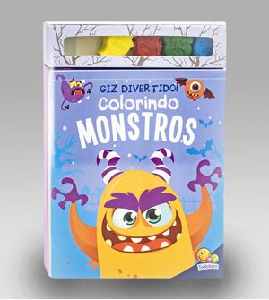 Livro Giz Divertido - Colorindo Monstros