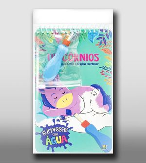 Livro Surpresas com Água Unicórnios