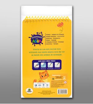 Livro Surpresas com Água Animais de Estimação