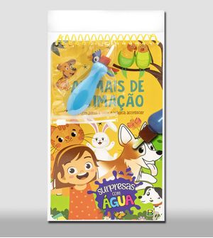 Livro Surpresas com Água Animais de Estimação
