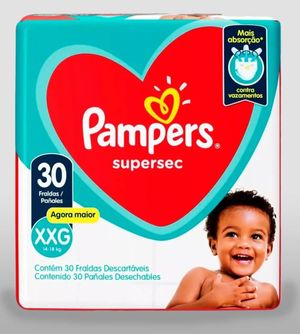 Fralda Pampers Supersec