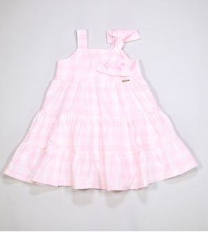 Vestido Laço e Flores - 50617
