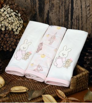 Kit Fralda de Boca Com 3 Unidades - 24515F