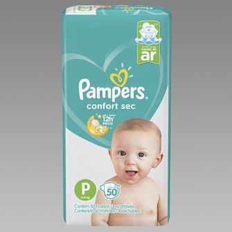 Fralda Pampers Confort Sec Mega