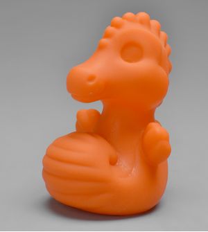 Family Shark Coleção Cavalo Marinho Laranja