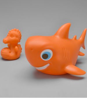 Family Shark Coleção Cavalo Marinho Laranja