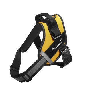 Peitoral Cross Harness da Mimo Amarelo - M