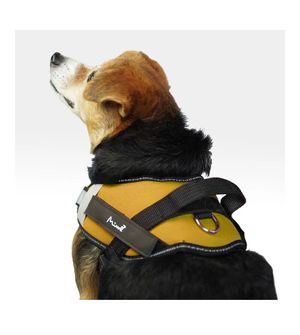 Peitoral Cross Harness da Mimo Amarelo - P