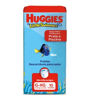 Fralda para Praia e Piscina Huggies Little Swimmers