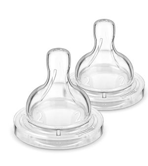 Bico Mamadeira Anti Colic Fluxo Lento com 2 Unidades Avent