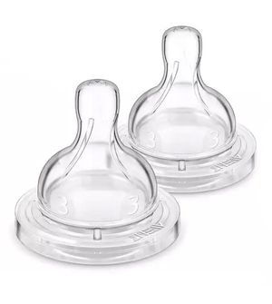 Bico Mamadeira Anti Colic Fluxo Médio com 2 Unidades Avent