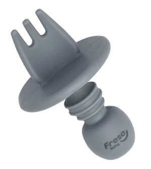 Kit Talher Treinamento em Silicone Freso Baby Cinza - ALCH5016
