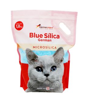 Areia Blue Sílica Microsílica para Gatos GermanHart